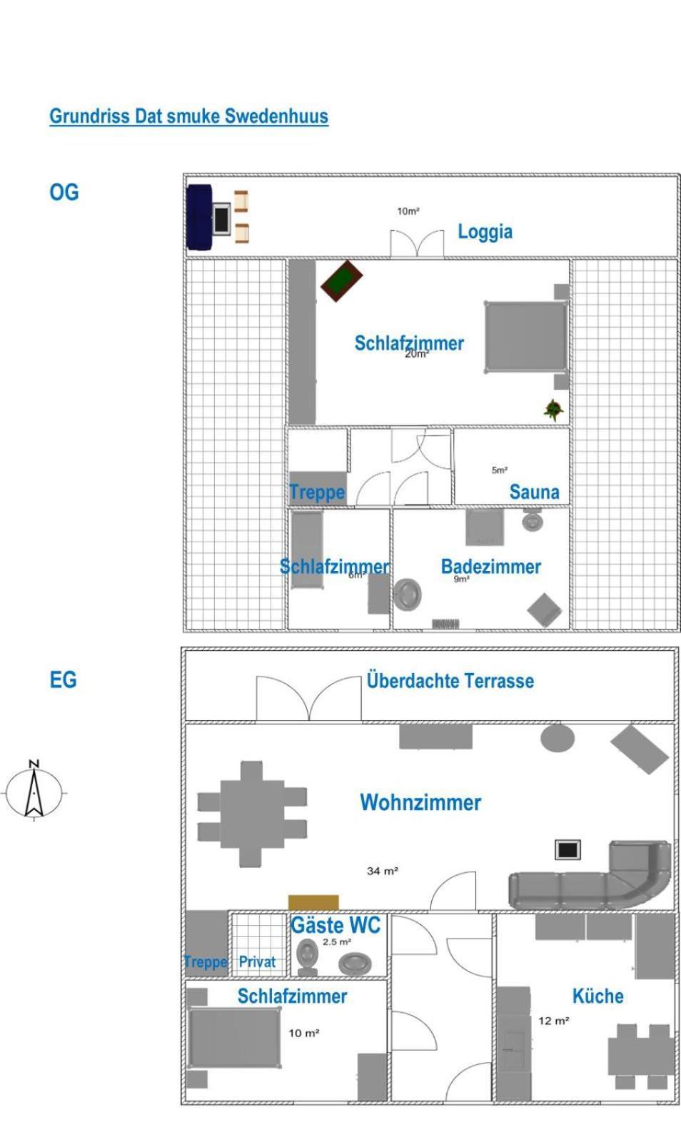 Ferienhaus Dat Smuke Swedenhuus Kappeln Dış mekan fotoğraf